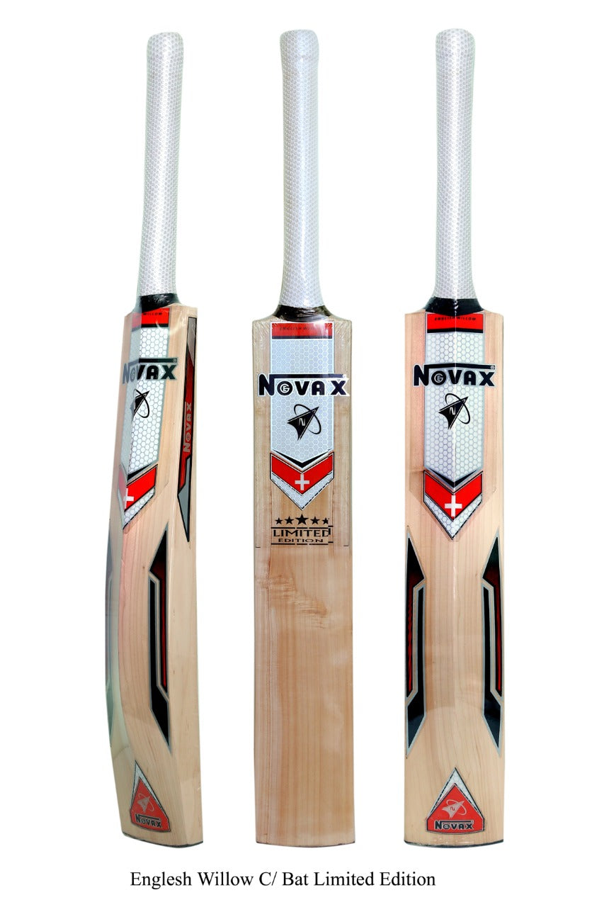 Novax English Willow Cricket Bat - Full Profile